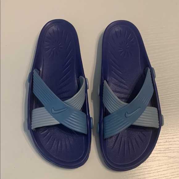 Nike Shoes - Nike Blue Sandals